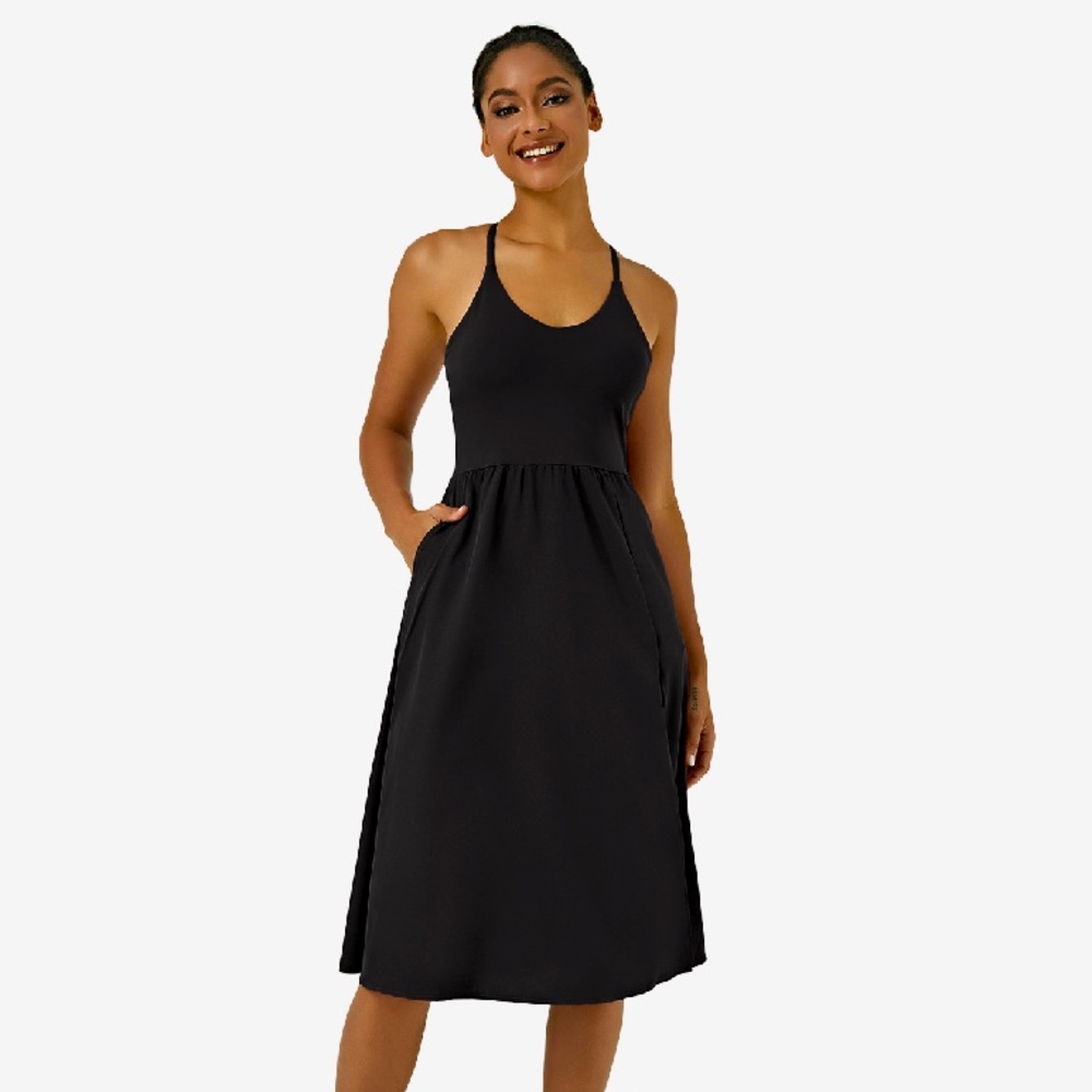 HALARA Everyday Midi Chill Dress - La Land Medium NWT